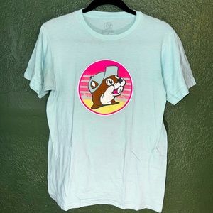 Small Light Blue Bucees Shirt